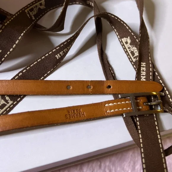Hermes Chocker/belt and Wrist band - Picture 8 of 11
